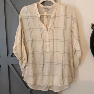 Lucky Brand oversized tunic top